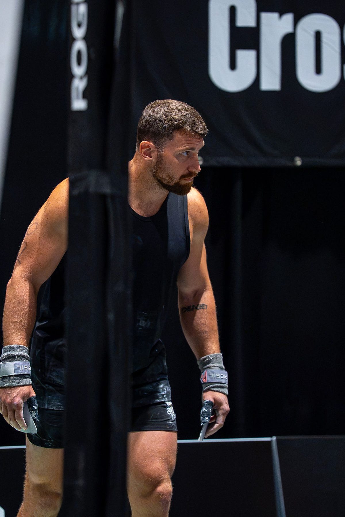 Kyle Ruth on the competition floor at the 2026 CrossFit Games